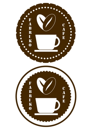 mariburuさんのカフェの看板のロゴへの提案
