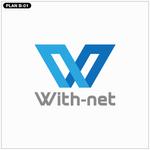 Hi-DEMI (demi)さんのＯＡ機器販売施工会社　「with-net 」のロゴへの提案