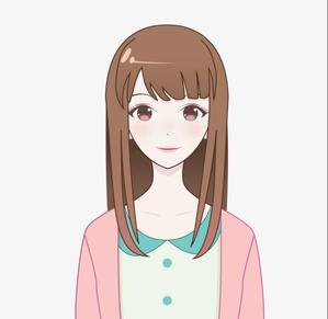 吉田 (udatuno)さんの写真からイメージするオリジナルな女性イラストへの提案