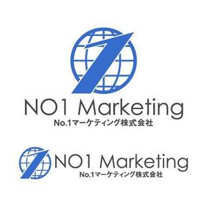 noramimiさんの独立・起業＆起業家支援サービス「No.1マーケティング株式会社」のロゴへの提案