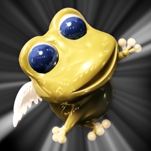 Saeko_S (Saeko_S)さんの金色のカエルのキャラクターデザインへの提案