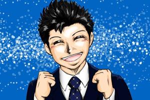 サカグチシンジ (sakaguchi_shinji)さんのフリーライター「手越マニアックス」のプロフィール用似顔絵イラストへの提案