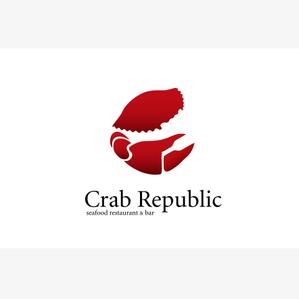 hiryu (hiryu)さんの新規出店するシーフードレストラン&バー、『Crab Republic』のロゴへの提案