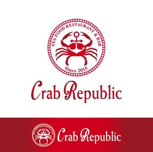 Mai Green (MGreen81)さんの新規出店するシーフードレストラン&バー、『Crab Republic』のロゴへの提案
