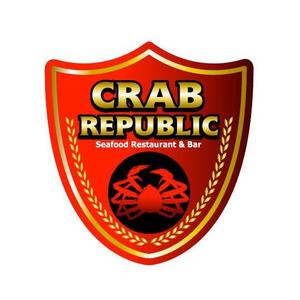 saiga 005 (saiga005)さんの新規出店するシーフードレストラン&バー、『Crab Republic』のロゴへの提案
