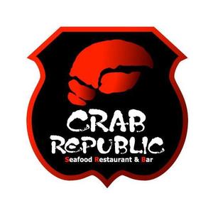 saiga 005 (saiga005)さんの新規出店するシーフードレストラン&バー、『Crab Republic』のロゴへの提案