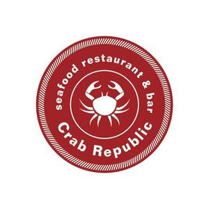 MORU-DESIGN (MORU-DESIGN)さんの新規出店するシーフードレストラン&バー、『Crab Republic』のロゴへの提案