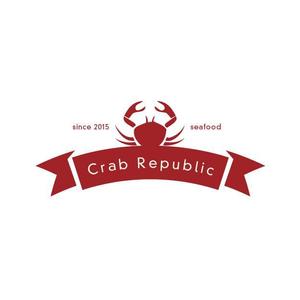 MORU-DESIGN (MORU-DESIGN)さんの新規出店するシーフードレストラン&バー、『Crab Republic』のロゴへの提案