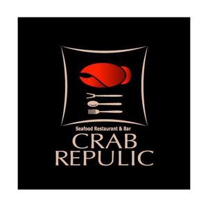 saiga 005 (saiga005)さんの新規出店するシーフードレストラン&バー、『Crab Republic』のロゴへの提案