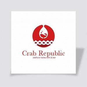 mae_chan ()さんの新規出店するシーフードレストラン&バー、『Crab Republic』のロゴへの提案