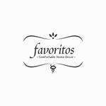 enj19 (enj19)さんのシャビーシックなインテリア雑貨webショップ「favoritos」(ファヴォリートス）のロゴへの提案