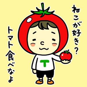 ミト (tottoco8)さんの農園キャラクターロゴ作成（とまと坊や）への提案