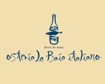鈴木 ようこ (yoko115)さんの『osteria  La Baia  italiano』オステリア   ラ・バイア   イタリアーノ  の ロゴへの提案