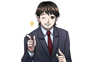 hibinon ()さんのフリーライター「手越マニアックス」のプロフィール用似顔絵イラストへの提案