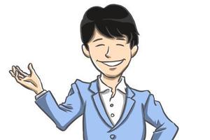 kosa (kosatsune)さんのフリーライター「手越マニアックス」のプロフィール用似顔絵イラストへの提案