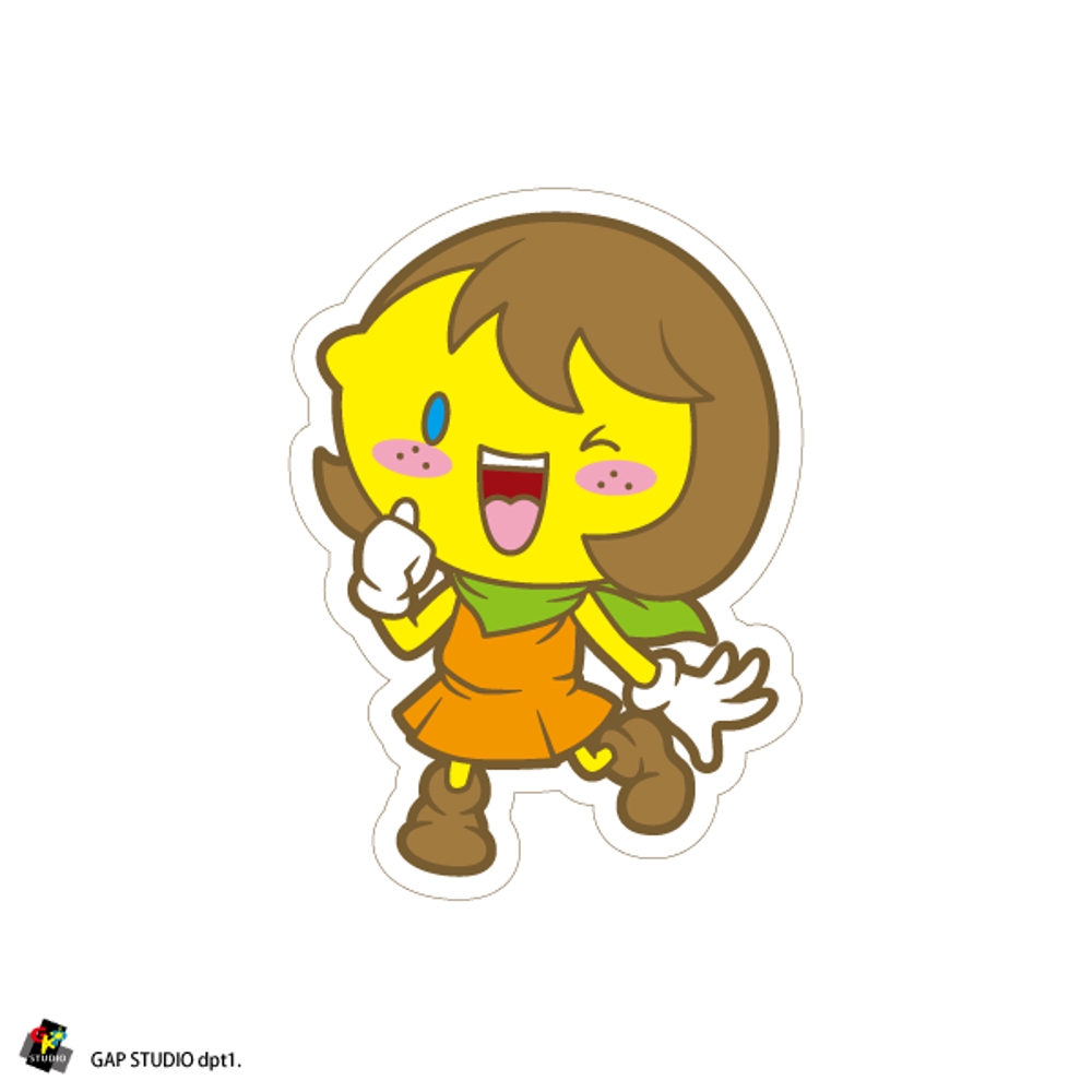 レモン（檸檬）のキャラクターデザイン 