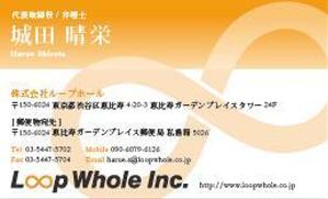 nknsさんの音楽業界の知財コンサル会社の名刺デザインへの提案