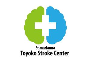 LHRSさんの「脳卒中関連」の医療機関ロゴ、脳や人の頭のマークとロゴ文字組み合わせへの提案
