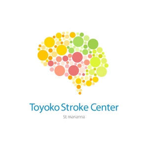 ギャズデザイン (gazneko)さんの「脳卒中関連」の医療機関ロゴ、脳や人の頭のマークとロゴ文字組み合わせへの提案
