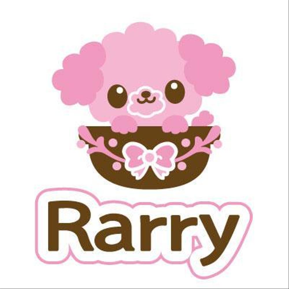 ペットショップサイト「Rarry 」のロゴ