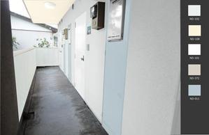 株式会社SEガーデン南房総 (segm)さんのマンションの外壁カラーコーディネーションへの提案