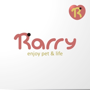 ＊ sa_akutsu ＊ (sa_akutsu)さんのペットショップサイト「Rarry 」のロゴへの提案