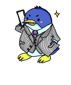 さんのペンギンのキャラクターデザインへの提案