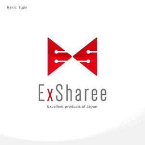 shoji (shoji_aun)さんのキュレーション型ＥＣ【エクシェア】のデザインロゴへの提案