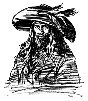 カリブの海賊 船長の事例 実績 提案一覧 Id 5662 イラスト制作の仕事 クラウドソーシング ランサーズ