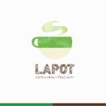 kur (kur_kool)さんのカフェ「LAPOT」のロゴ。サブタイトルあり。への提案