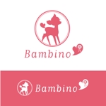 3324mooi (3324mooi)さんの美容系サロン「Bambino」のロゴへの提案