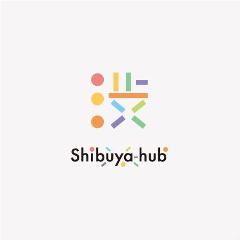 地域密着型ポータルサイト「Shibuya-hub」のロゴ