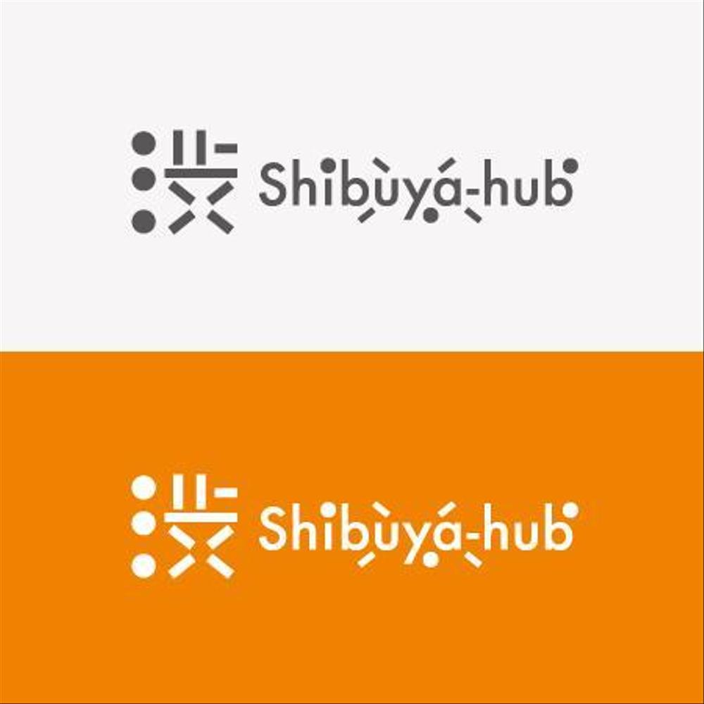 地域密着型ポータルサイト「Shibuya-hub」のロゴ