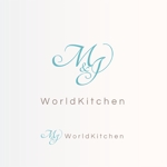 mogurintai7 (mogurintai7)さんの食を通じて世界と繋がる「M&J WorldKitchen」のロゴへの提案