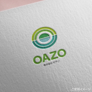shirokuma_design (itohsyoukai)さんの介護福祉施設を運営する「株式会社オアゾ」のロゴ作成依頼への提案
