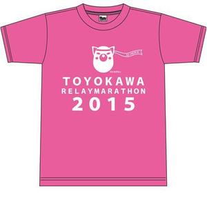 sankakuokkonさんの豊川リレーマラソン2015のＴシャツデザインへの提案
