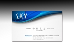 luxman0218 (luxman0218)さんの中小企業診断士「株式会社S.K.Y.」の名刺デザインへの提案