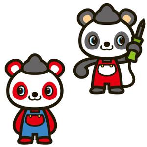 THE_watanabakery (the_watanabakery)さんのパンダのキャラクターデザインへの提案