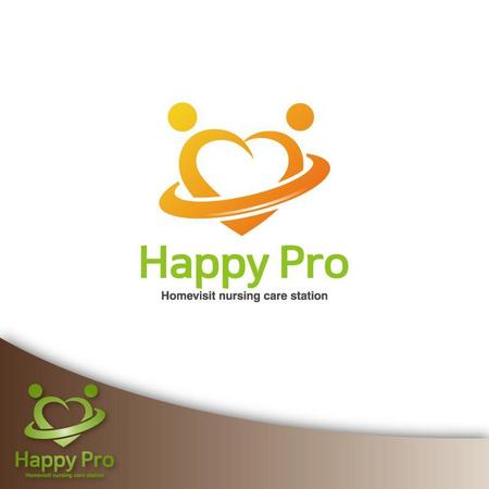 Treefrog794 (treefrog794)さんの訪問看護ステーション「HappyPro」のロゴへの提案