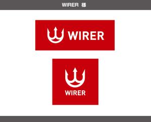 FISHERMAN (FISHERMAN)さんのIT系会社「WIRER」のロゴへの提案