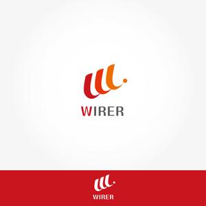 p ()さんのIT系会社「WIRER」のロゴへの提案