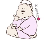 izumi_tsuyumineさんのナースのお仕事をしている、癒し系クマのLINEスタンプ作成への提案