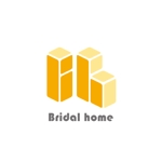 オフィスオバタ (web_taro)さんの不動産賃貸売買店　「Bridal home」のロゴへの提案
