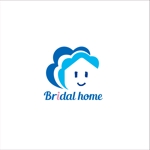 odo design (pekoodo)さんの不動産賃貸売買店　「Bridal home」のロゴへの提案