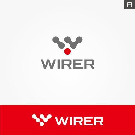 noneさんのIT系会社「WIRER」のロゴへの提案