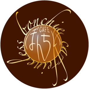 伝工切加[ﾃﾞﾝｺｳｾｯｶ] ()さんのカフェインレスコーヒーショップ「カフェぼんちぃ」のロゴへの提案