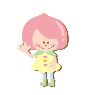 さんのＷＥＢサイトに使用する「もも」のキャラクターへの提案