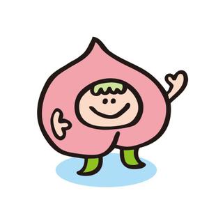 さんのＷＥＢサイトに使用する「もも」のキャラクターへの提案