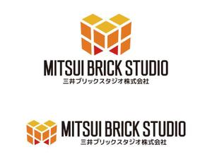 tsujimo (tsujimo)さんのレゴ作品制作事務所「三井ブリックスタジオ株式会社」のロゴへの提案