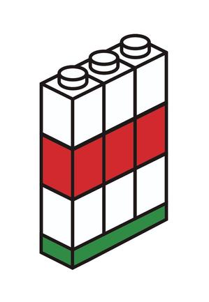 アユカウ製作所 (ayucow)さんのレゴ作品制作事務所「三井ブリックスタジオ株式会社」のロゴへの提案